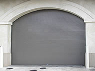 weather stripped Commercial Garage Doors from Crawford Garage Doors